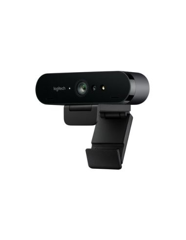 Webcam Logitech Brio 4K Ultra Hd X Videoconferenza,Streaming E Registrazioni, Zoom Digitale 5X In Full Hd, Rightlight 3 E Hdr
