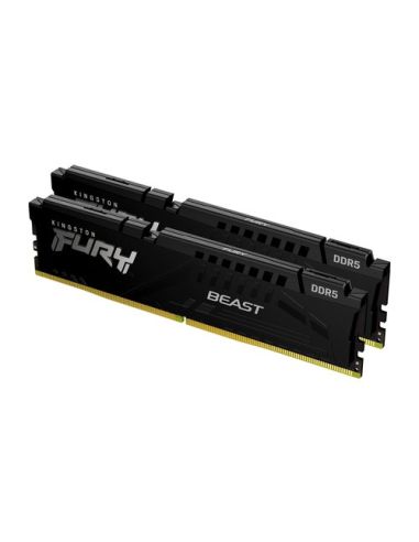 Kit Ddr5 Kingston  32Gb (2X16gb) 5600Mhz - Fury Beast  Cl40 Dimm - Kf556c40bbk2-32