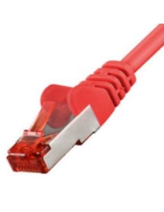 Cavo Rete Digitus Cat. 6 S-Ftp Doppia Schermatura Ls0h Colore Rosso 1Mt