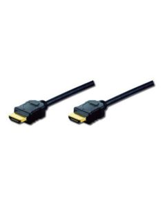 Cavo Di Collegamento Hdmi 4K 3D Con Ethernet Connettori Dorati Mt. 3 Tripla Schermatura