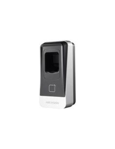 Lettore Hikvision Di Tessere Mifare E Impronte Digitali Da Esterno In Policarbonato Rs-485 12Vdc Ip65 - Ds-K1201mf