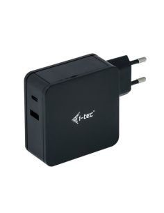 Alimentatore Universale Usb-C I-Tec Charger-C60wplus  1P Usb X Notebook E Docking Station