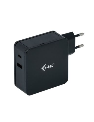 Alimentatore Universale Usb-C I-Tec Charger-C60wplus  1P Usb X Notebook E Docking Station