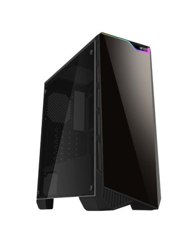 Case Itek M.Tower Nooxes X10 Evo 2*Usb3, Trasp Wind - Itgcanx10e
