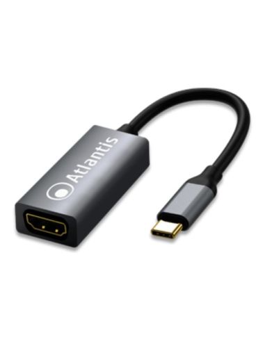 Adattatore Atlantis A04-Tc_Hdmi Da Usb Type_C A Hdmi