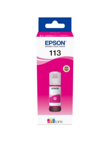 Ink Epson C13t06b340 Magenta Flacone Da 70Ml X Ecotank Et-M16600 Et-5850 Et-5800 Et-16650 Et-16150 Et-5880