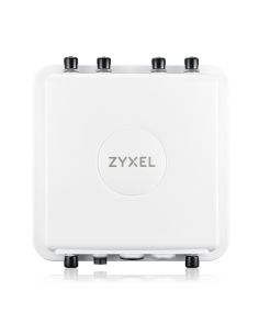 Access Point Wireless Zyxel Outdoor Wifi6 Wax-655E Dual Radio 4X4 802.11A/B/G/N/Ac/Ax 5375Mbps, 2 Lan, Poe 25W , Ant Non Incluse