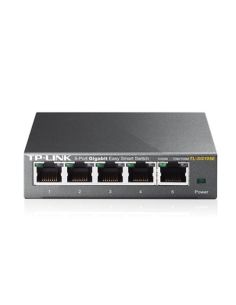 Switch Tp-Link Tl-Sg105e 5P Lan Gigabit Desktop 10/100/1000Mbps Rj45 Desktop Easy Smart Switch