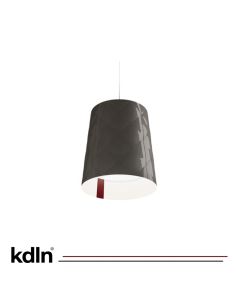 Kundalini Kndnew York 45 Lampada Sospensione Grande Grigio Cromo