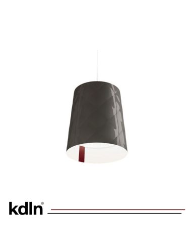 Kundalini Kndnew York 45 Lampada Sospensione Grande Grigio Cromo