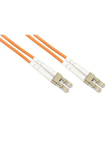 Cavo Fibra Ottica Lc A Lc Multimode Duplex Om2 50/125 Mt.1