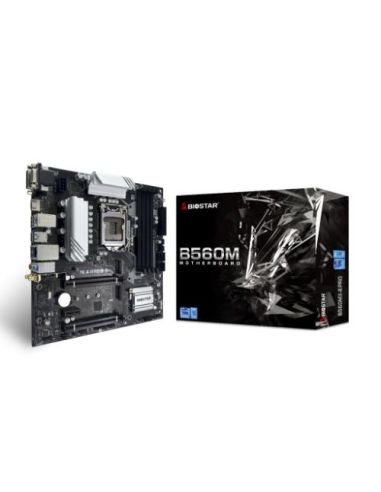 Mb Biostar B560mx-E Pro Lga1200 (Rocket Lake - Compatib. Comet Lake) 4Ddr4 VgaHdmiDvi Pcie , 4*Sata,M.2 Matx
