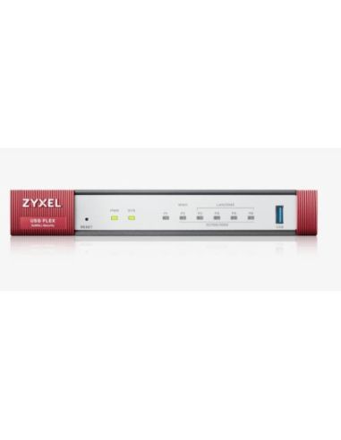 Firewall Zxyel Usgflex Security Gateway 100 Vpn: 40 Ipsec/L2tp, 30 Ssl  1Xwan, 3Xlan, 1Xopt 1Xusb Contr 8Ap 24Max X15 Utenti