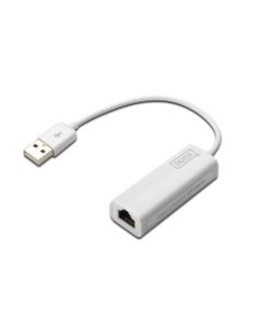 Adattatore Digitus Da Usb2.0 A Rj45 Per Rete 10/100
