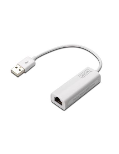 Adattatore Digitus Da Usb2.0 A Rj45 Per Rete 10/100