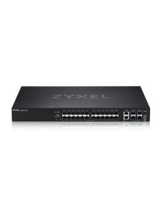 Switch Zyxel Xgs2220-30F 24P Sfp Gigabit 2P 10Gb Multigigabit 4P 10Gb Sfp, Ipv6, Vlan, Rack Managed Layer 3 Lite Stackable