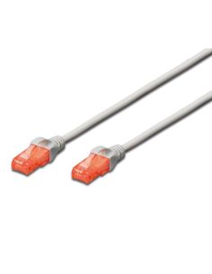 Cavo Rete Digitus Non Schermato Cat. 6 Lszh Grigio 20 Mt