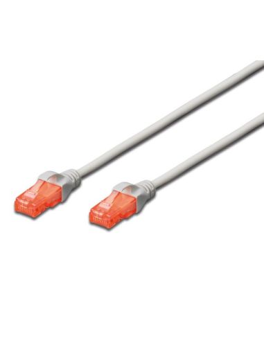 Cavo Rete Digitus Non Schermato Cat. 6 Lszh Grigio 20 Mt