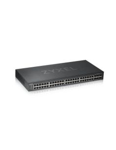 Switch Zyxel Gs1920-48V2 44P Gigabit4P  Dual Gigabit2P Sfp Gigabit,  Ipv6, Rack,Web Managed Free Nebula Basic