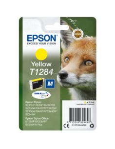 Ink Epson C13t12844012 Giallo Volpe (Tagliam) X S22 Sx125 Sx130 Sx230 Sx235w Sx420w Sx440w Sx430w Sx435w Bx305f Bx305fw Bx305fw