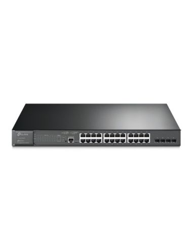 Switch Tp-Link Tl-Sg3428mp 24P Gigabit Poe L2 Managed Incluse 4P Sfp 802.3At/Af, 384W Poe Power Supply,1U 19-Inch Rack-Mountabl