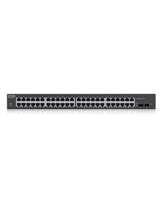 Switch Zyxel Gs-1900-48Hp 48P Lan Gigabit Poe 2 Porte Sfp Gigabit, Supporto Ipv6, Vlan, Web Managed Rack