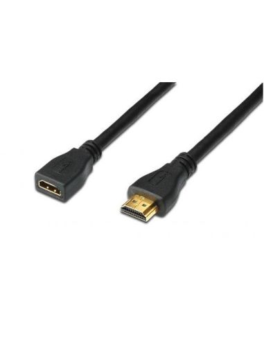 Cavo Prolunga Hdmi M-F Digitus High Speed Con Ethernet 2 Mt Connettori Tipo A