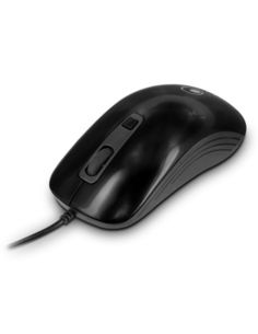 Mouse Atlantis P009-Optidesk-Usb Ottico 3 Tasti Con Scroll Usb, Finitura High Glossy Nero