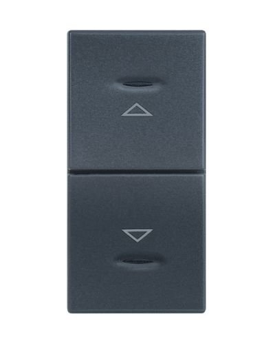 Vela Scura - 2 Pulsanti No Interbloccati