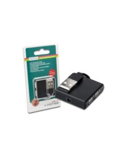 Hub Mini 2.0 Digitus 4 Porte Cavo Incluso - Nero