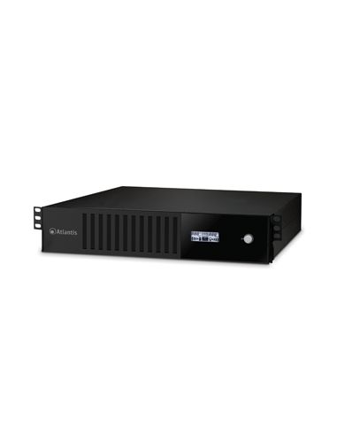 Ups Atlantis A03-Hp1201-Rc 1200Va (720W) Server Rack-2U Sinewave Line Interactive Con Avr Boost E Buck Lcd 6*Iec Sw Contr. Incl.