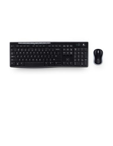 Tastiera LogitechMouse Wireless Desktop Mk270 Nera Usb (Combo) - 920-004512