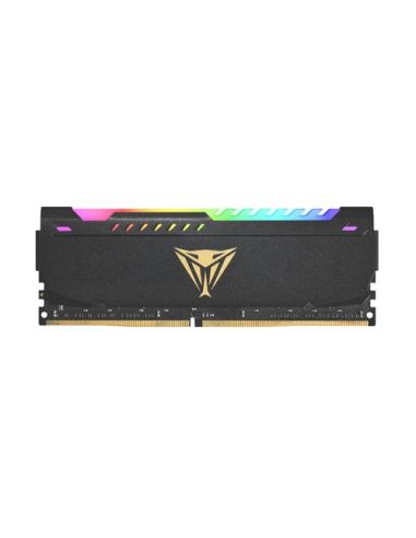 Kit Ddr4 Patriot Viper Steel Rgb Black 32Gb (2X16gb) 3200Mhz Cl18 - Rgb- Hs Dual Channel Pvsr432g320c8k