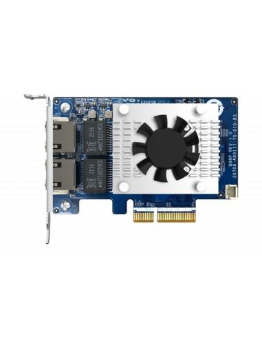 Dual-Port 10Gbe Network Adaptor, Aquantia Aqc113c - Qxg-10G2tb