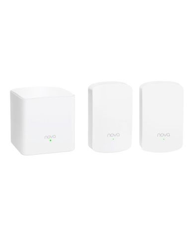 Router Tenda Nova Mw5 3Pack Wireless Dual Band Ac1200 Sistema Home Mesh Wifi Completo Copertura Fino A 325Mq Mu-Mimo