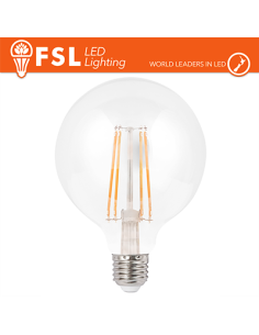 Fsl Led Filamento Globo Ø12cm 6W E272700k