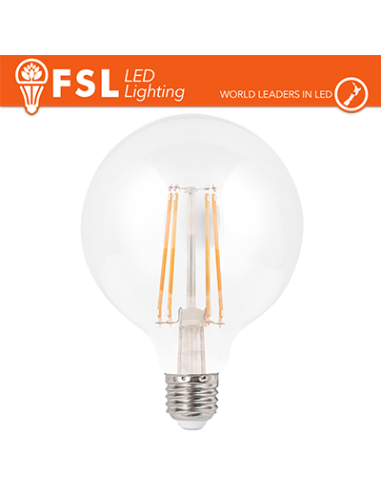 Fsl Led Filamento Globo Ø12cm 6W E272700k