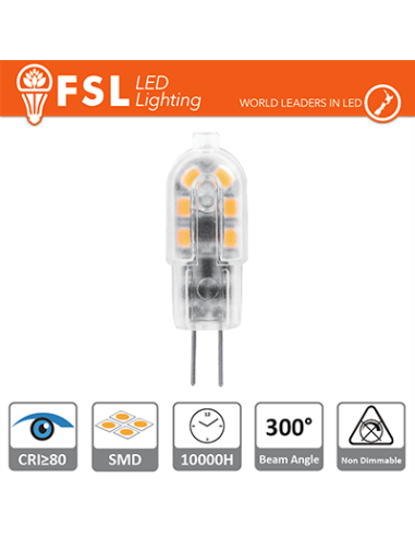 Fsl Led Lampadina G4 1.5W 4000K 125Lm