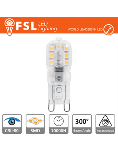 Fsl Led Lampadina G9 2.2W 3000K 230Lm