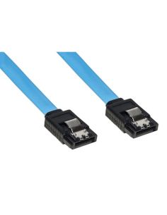 Cavo Link Sata Iii Cm 30 Connettore Con Clip Bloccaggio In Metallo