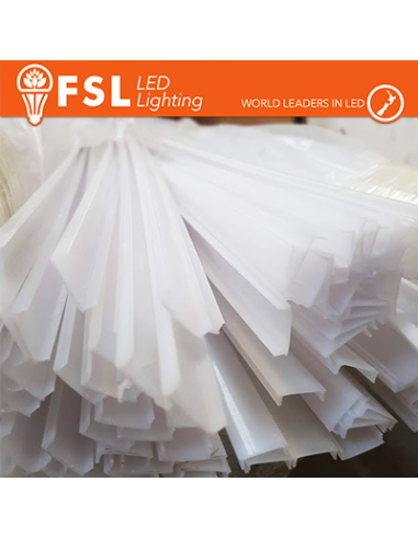 Profilo Alluminio 6063 U - Schermo 2M