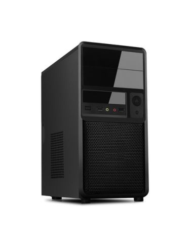 Case Itek Micro Atx Mini Tower Spider 500W Usb3, Bk Mesh - Itm89bm