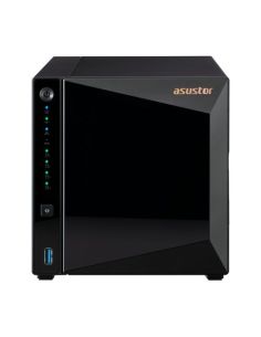 Asustor Nas Tower 4 Bay, Realtek Rtd1296, Quad-Core, 1.4Ghz, 2Gb Ram, 2.5Gbe X1, Usb3.2 Gen1 X3, Wow (Wake On Wan) .. As3304t