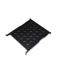 Ripiano Universale Link Per Armadio Rack 19 Estraibile Su Binari Telescopici 1 Unita' Nero 550Mm