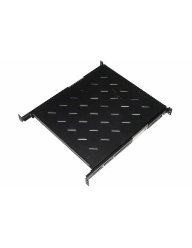 Ripiano Universale Link Per Armadio Rack 19 Estraibile Su Binari Telescopici 1 Unita' Nero 550Mm