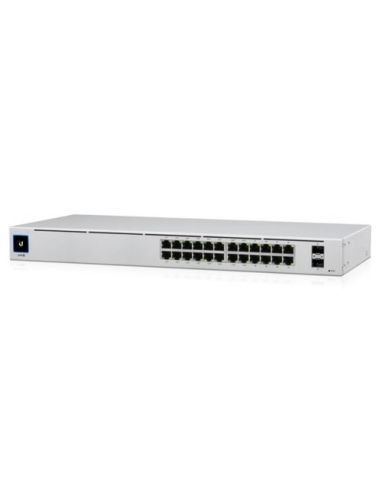 Ubiquiti Switch 24 Porte Lan Gigabit Poe Gen2, Di Cui 16P Poe 802.3Af/At Poe 95W, 2P Sfp - Usw-24-Poe-Eu