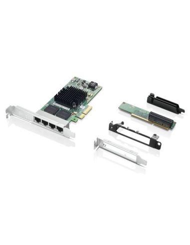 Lenovo Intel I350-T4 4-Port Ethernet Expansion Card - 4Xc0r41416
