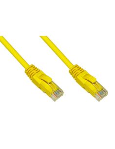 Cavo Rete Link Cat. 6A Non Schermato Utp Awg24 Colore Giallo Halogenfree 1,5Mt