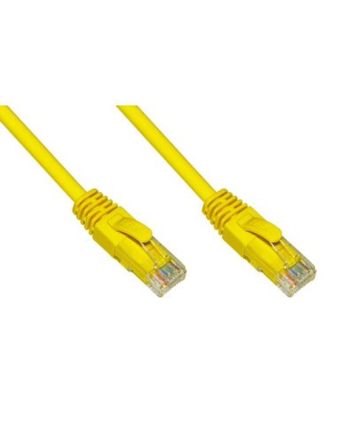 Cavo Rete Link Cat. 6A Non Schermato Utp Awg24 Colore Giallo Halogenfree 1,5Mt