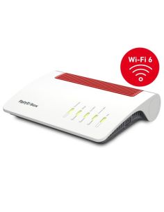 Router Gigabit Fritz! Wireless Box 7590 Ax Vdsl/Adsl,Wifi 6 4X4 5/2.4Ghz 4P Gigabit Ethernet 1P Gigabit Wan 2P Usb 3.0 2P Telef